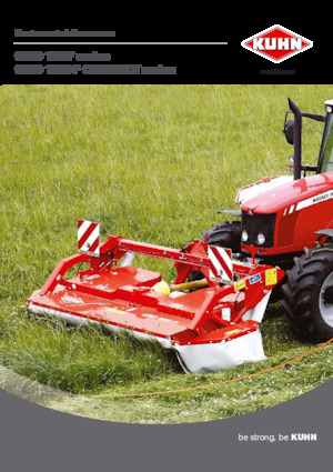 Frontmähwerke Scheiben o. Aufbereiter Kuhn GMD 702 F