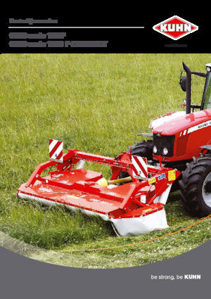 Frontmähwerke Scheiben o. Aufbereiter Kuhn GMD 702 F