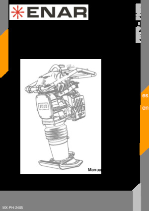 Stampfer, Benzin und Diesel Enar PH 80YD