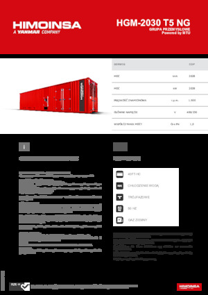 Stromerzeuger, Benzin HIMOINSA HGM-2030 T5 NG