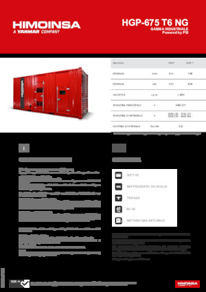 Stromerzeuger, Benzin HIMOINSA HGP-675 T6 NG