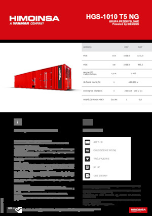Stromerzeuger, Benzin HIMOINSA HGS-1010 T5 NG