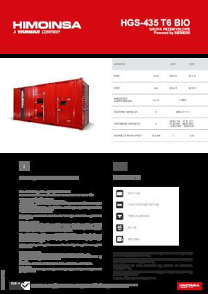 Stromerzeuger, Benzin HIMOINSA HGS-435 T6 BIO