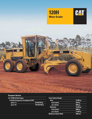 Grader Caterpillar 120H