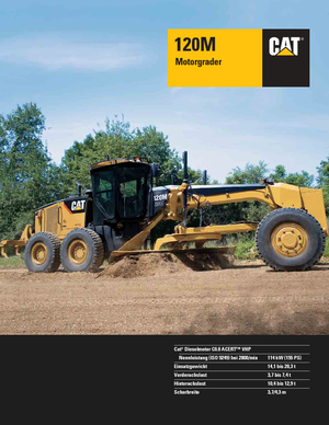 Grader Caterpillar 120M2