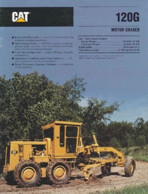 Grader Caterpillar 120G