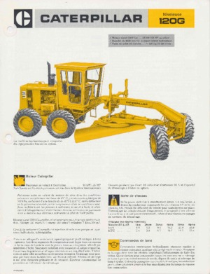 Grader Caterpillar 120G