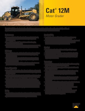 Grader Caterpillar 12M