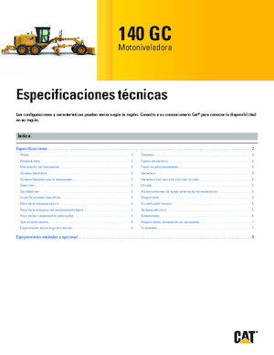 Grader Caterpillar 140 GC AWD