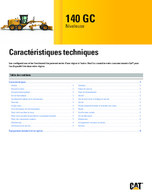 Grader Caterpillar 140 GC AWD