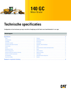 Grader Caterpillar 140 GC AWD