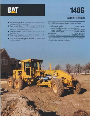 Grader Caterpillar 140G
