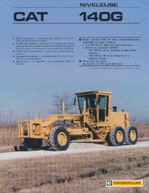 Grader Caterpillar 140G