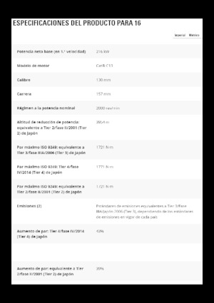 Grader Caterpillar 16