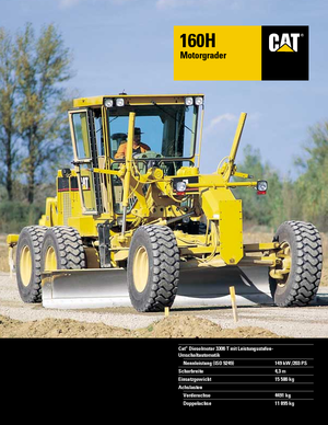 Grader Caterpillar 160H