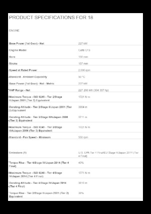 Grader Caterpillar 18