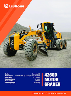 Grader Liugong 4260D