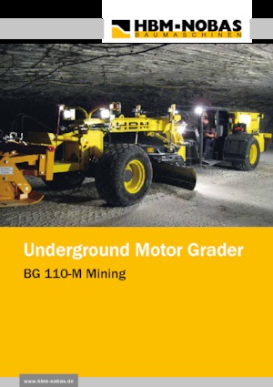 Grader HBM-NOBAS BG 110 M