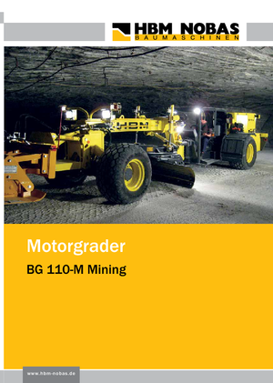 Grader HBM-NOBAS BG 110 M