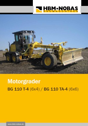 Grader HBM-NOBAS BG 110 TA-4 