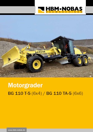 Grader HBM-NOBAS BG 110 TA-5 EP