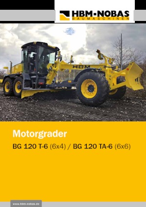 Grader HBM-NOBAS BG 120 TA-6