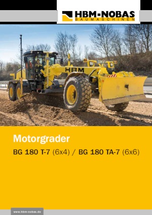 Grader HBM-NOBAS BG 180 T-7