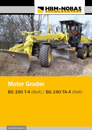 Grader HBM-NOBAS BG 190 TA-4 EP