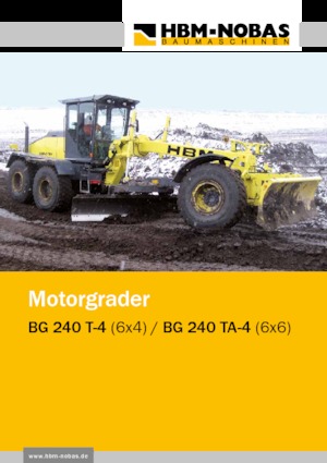 Grader HBM-NOBAS BG 240 T-4 EP