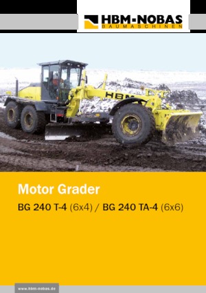 Grader HBM-NOBAS BG 240 T-4 EP