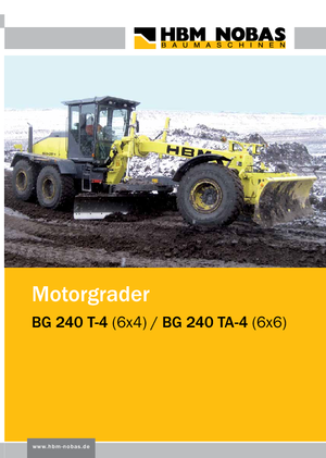 Grader HBM-NOBAS BG 240 TA-4