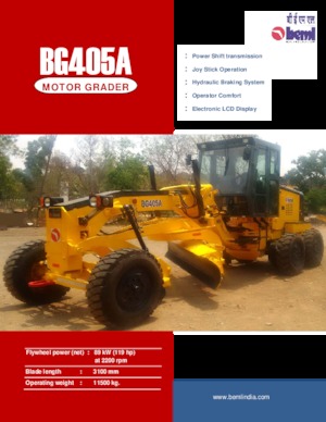 Grader Beml BG405A