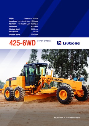 Grader Liugong 425II-6WD 
