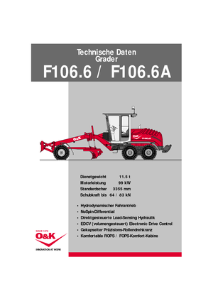 Grader O&K F 106.6