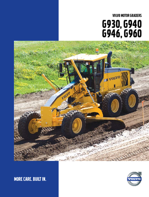 Grader Volvo G940