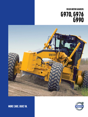 Grader Volvo G990