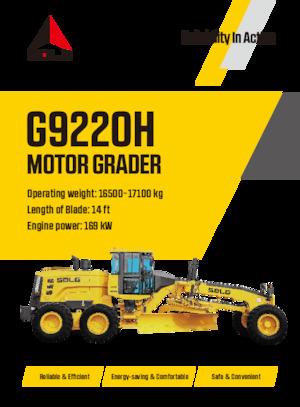 Grader SDLG G9220H