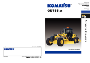 Grader Komatsu GD755-5 R