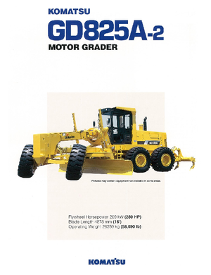 Grader Komatsu GD825-2 A