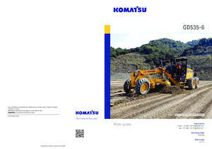 Grader Komatsu GD535-6