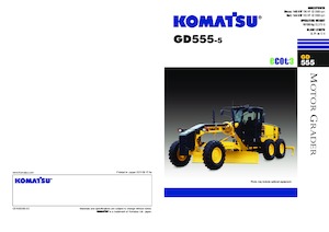 Grader Komatsu GD555-5