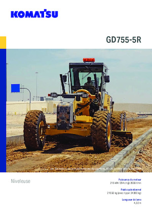 Grader Komatsu GD555-5