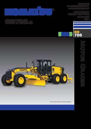 Grader Komatsu GD705-5