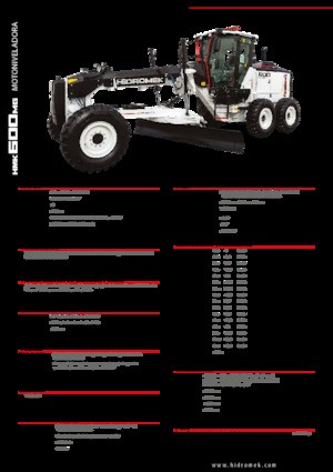 Grader Hidromek HMK 600 MG