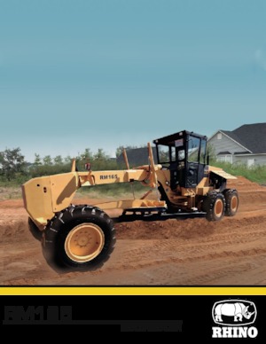 Grader RHINO RM165