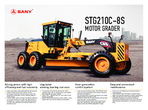 Grader Sany STG210C-8S