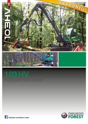 Forst-Vollernter Neuson Forest 103HV