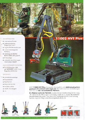 Forst-Vollernter MHT 11002 HVT Plus