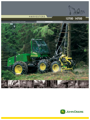 Forst-Vollernter John Deere 1470 D Eco III