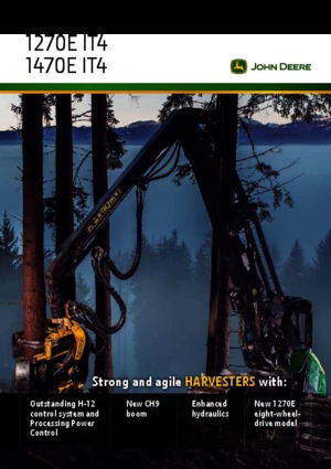 Forst-Vollernter John Deere 1270 E IT4